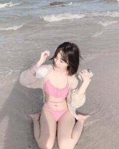 น้องจี้2 น้องจี้ ปลายฟ้า ชุดว่ายน้ำ